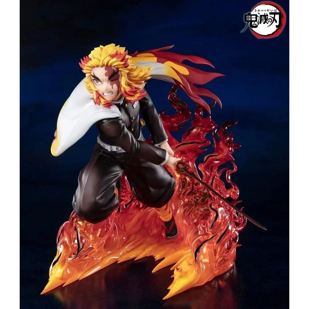 Bandai Tamashii Figuarts Zero Demon Slayer Kyojuro Rengoku Flame Hashira Figure